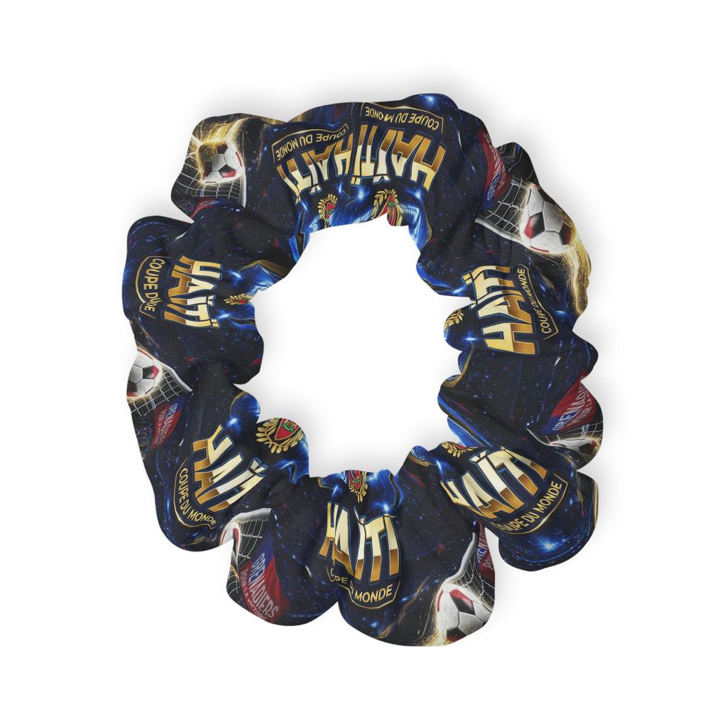 Vintage Arcade Game Scrunchie – Retro Gaming Hair Accessory