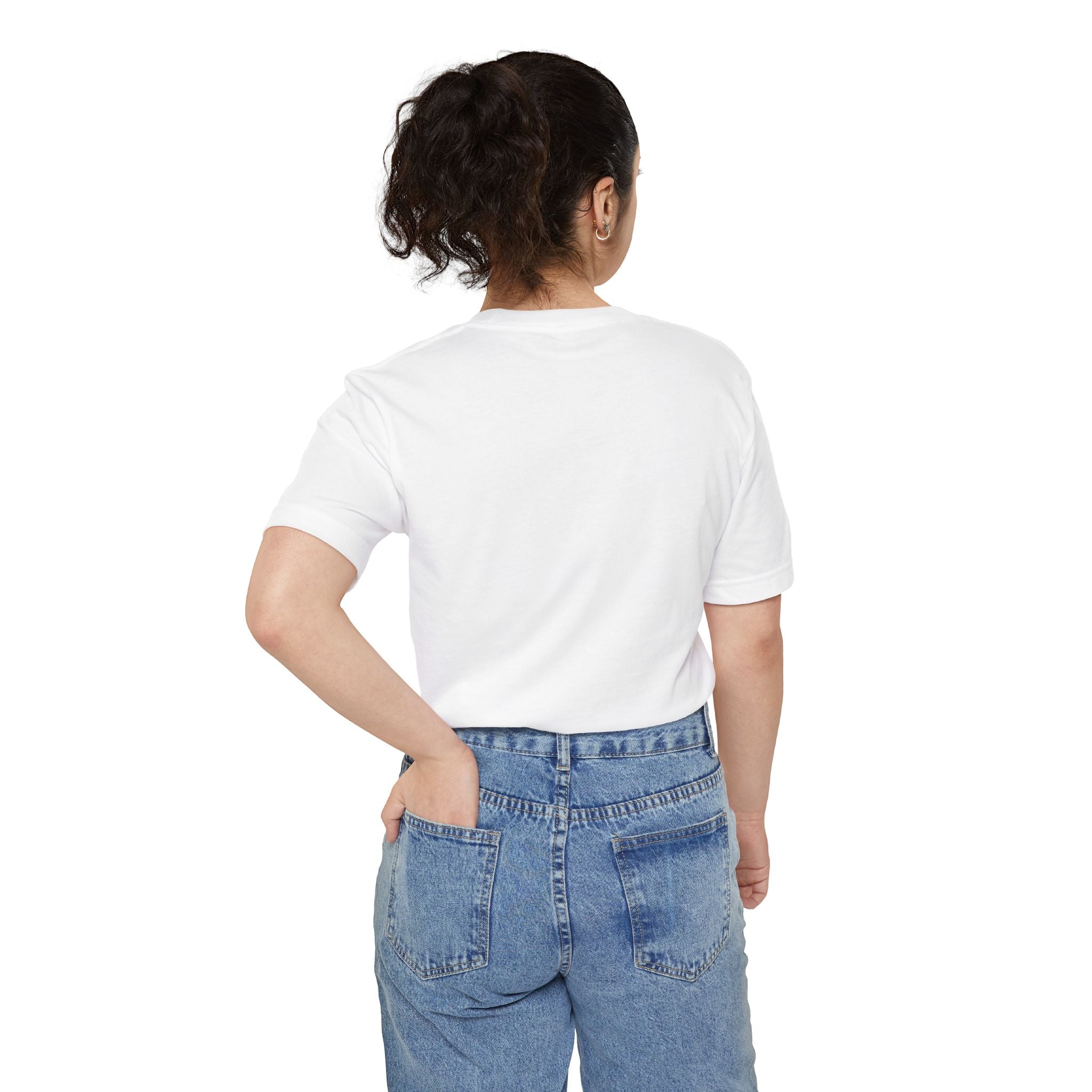 Pocket T-Shirt — Retro Sunset Soundwave Pocket Tee
