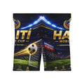 Haiti World Cup Soccer Biker Shorts — Women's All-Over Print
