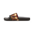 Removable-Strap Slide Sandals with Nightscape Graphic
