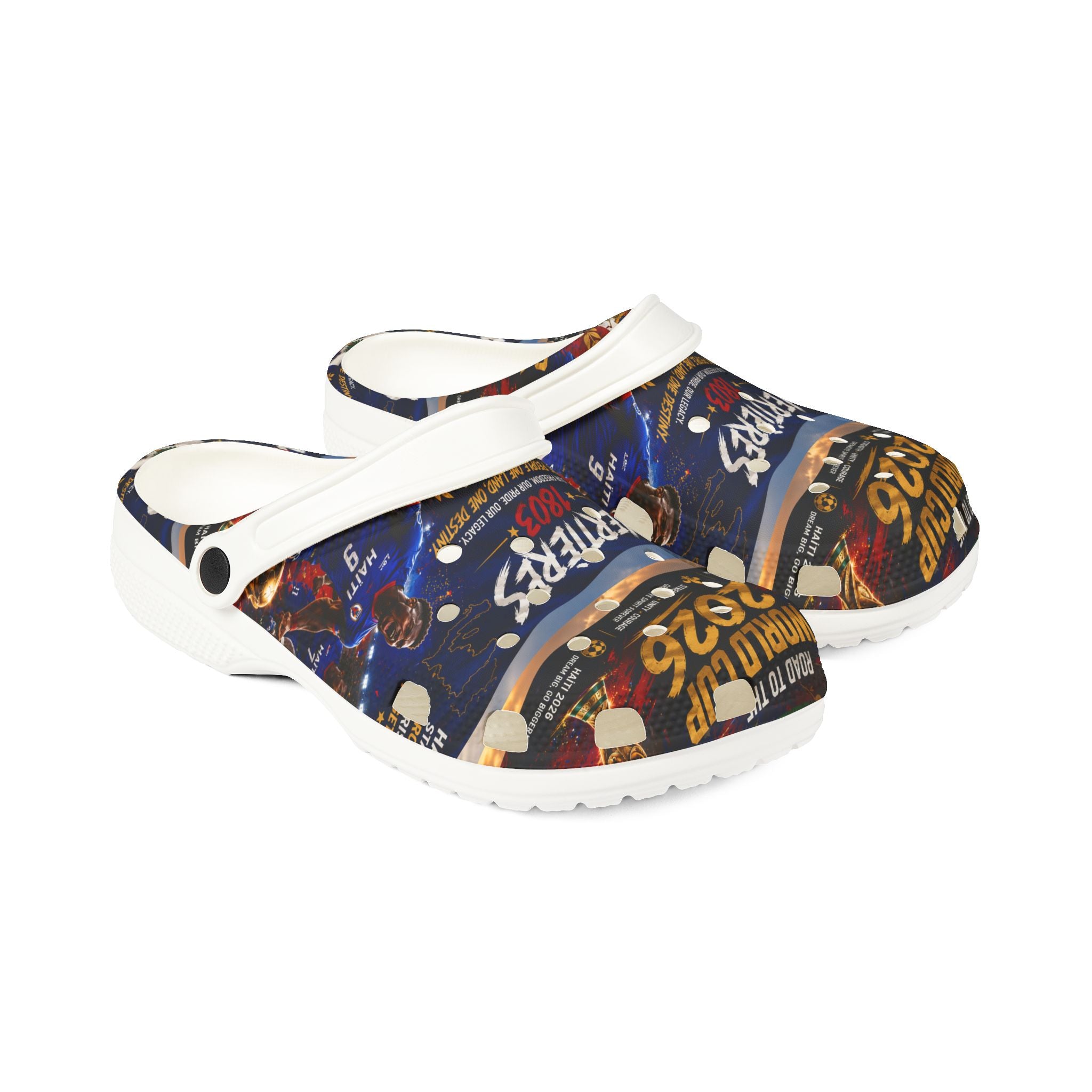 Vertières 1803 EVA Foam Clog — World Cup 2026 Commemorative Slip-On