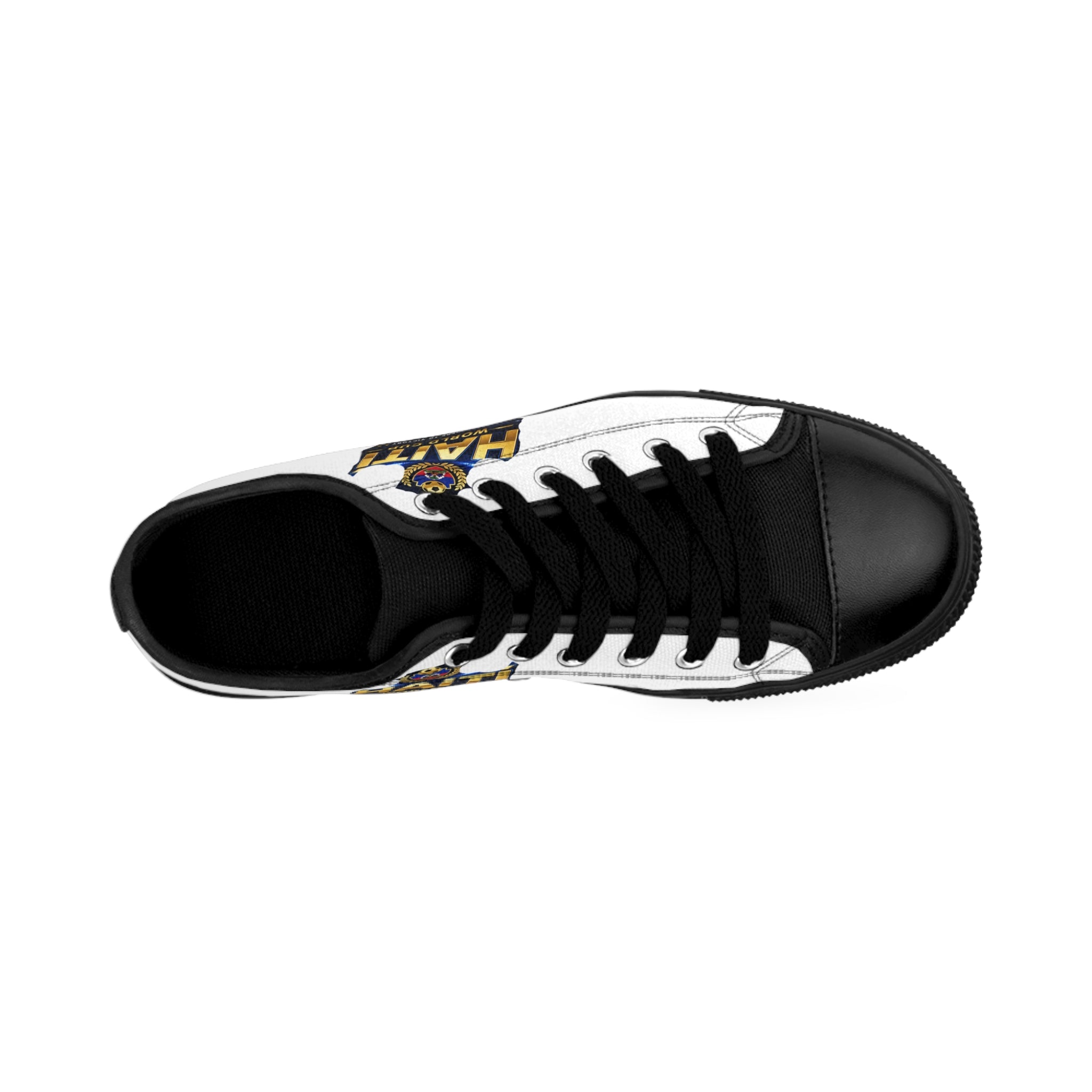 Haiti World Cup Low-Top Sneakers — Men’s Casual Soccer Pride Shoes