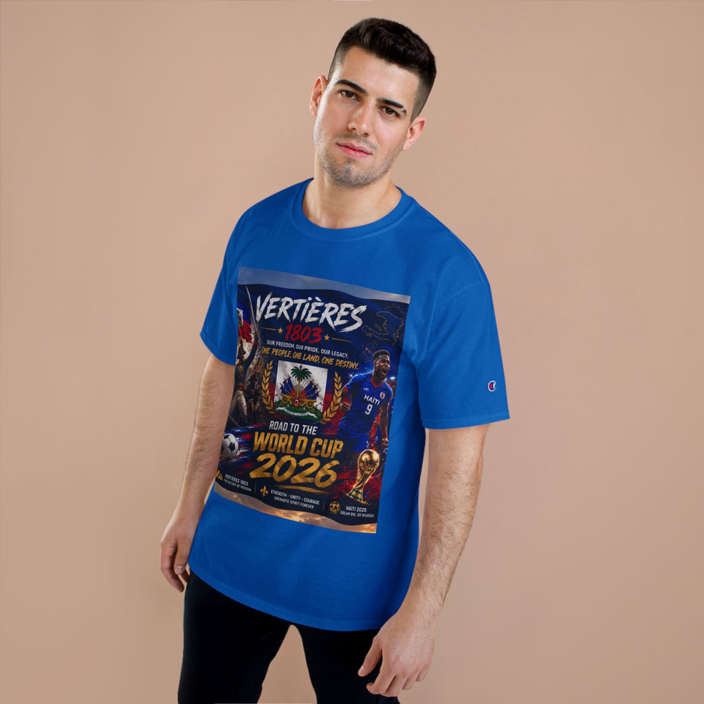 Vertières 1803 World Cup 2026 T-Shirt — Haiti Football Champion Tee