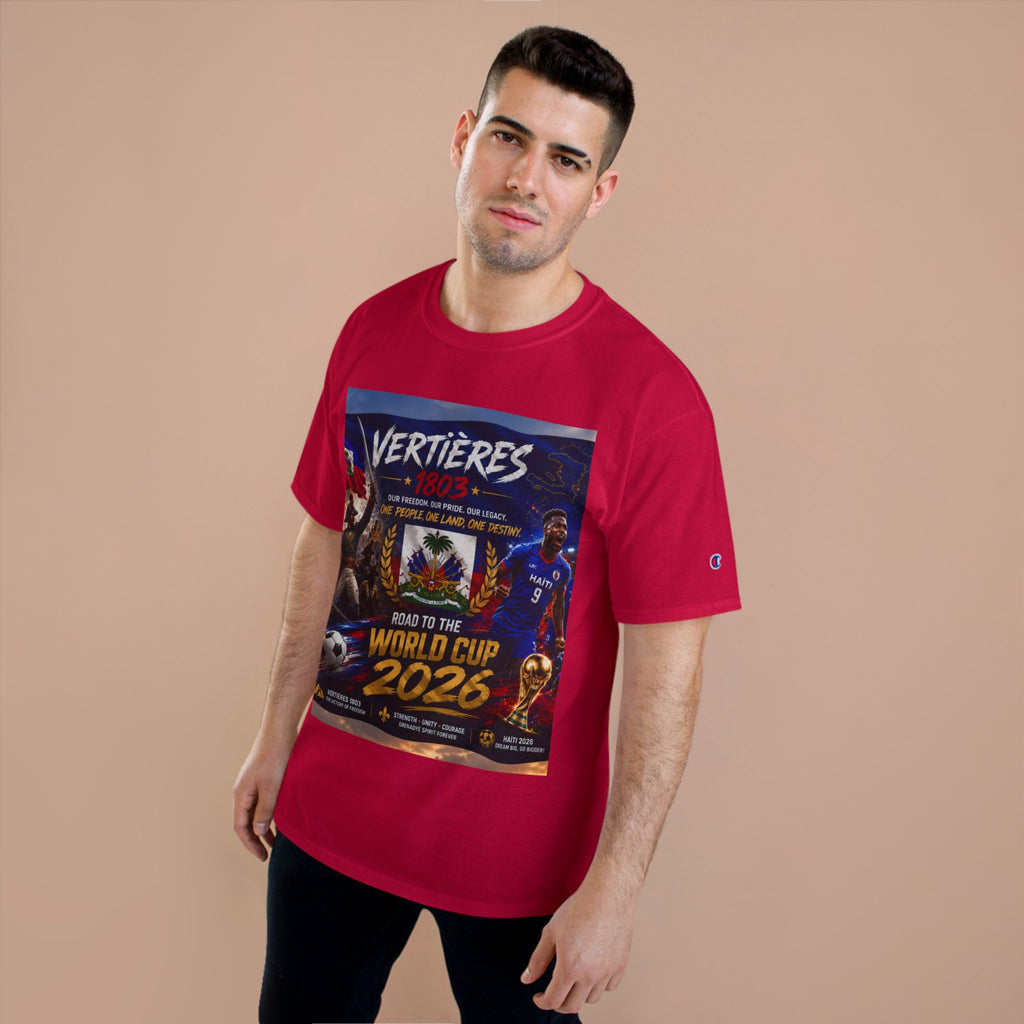 Vertières 1803 World Cup 2026 T-Shirt — Haiti Football Champion Tee