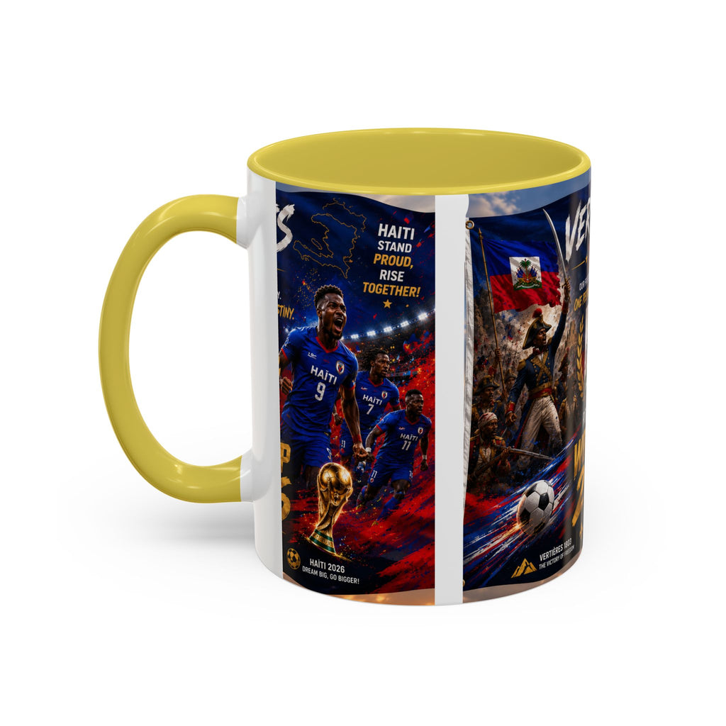 Haiti World Cup 2026 Coffee Mug (11oz/15oz) — Vertières Soccer Fan Gift