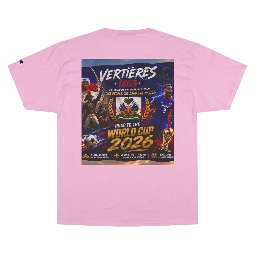Vertières 1803 Champion T-Shirt – Haiti Road to the World Cup 2026 Soccer Tee