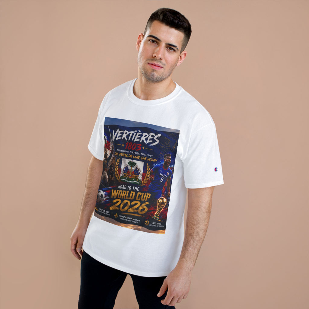 Vertières 1803 World Cup 2026 T-Shirt — Haiti Football Champion Tee