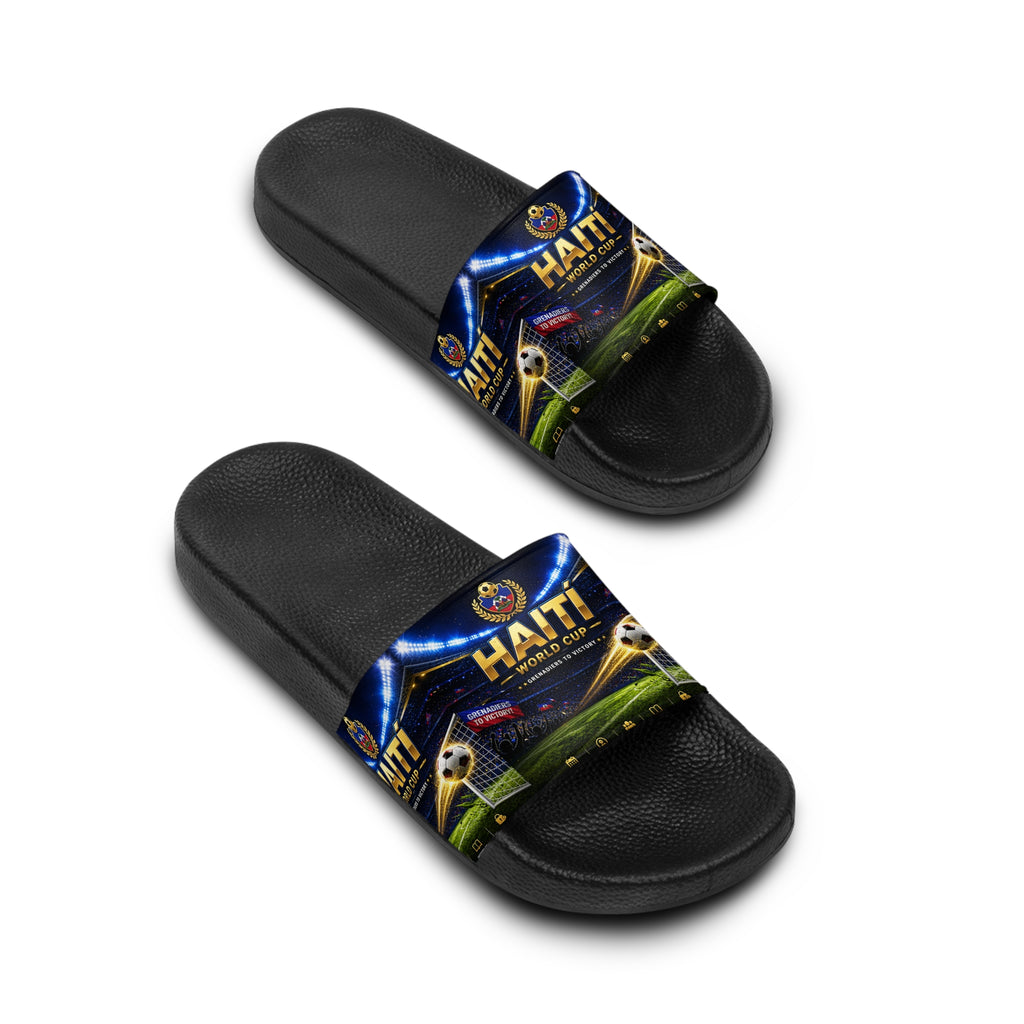 Haiti Soccer Stadium Slide Sandals