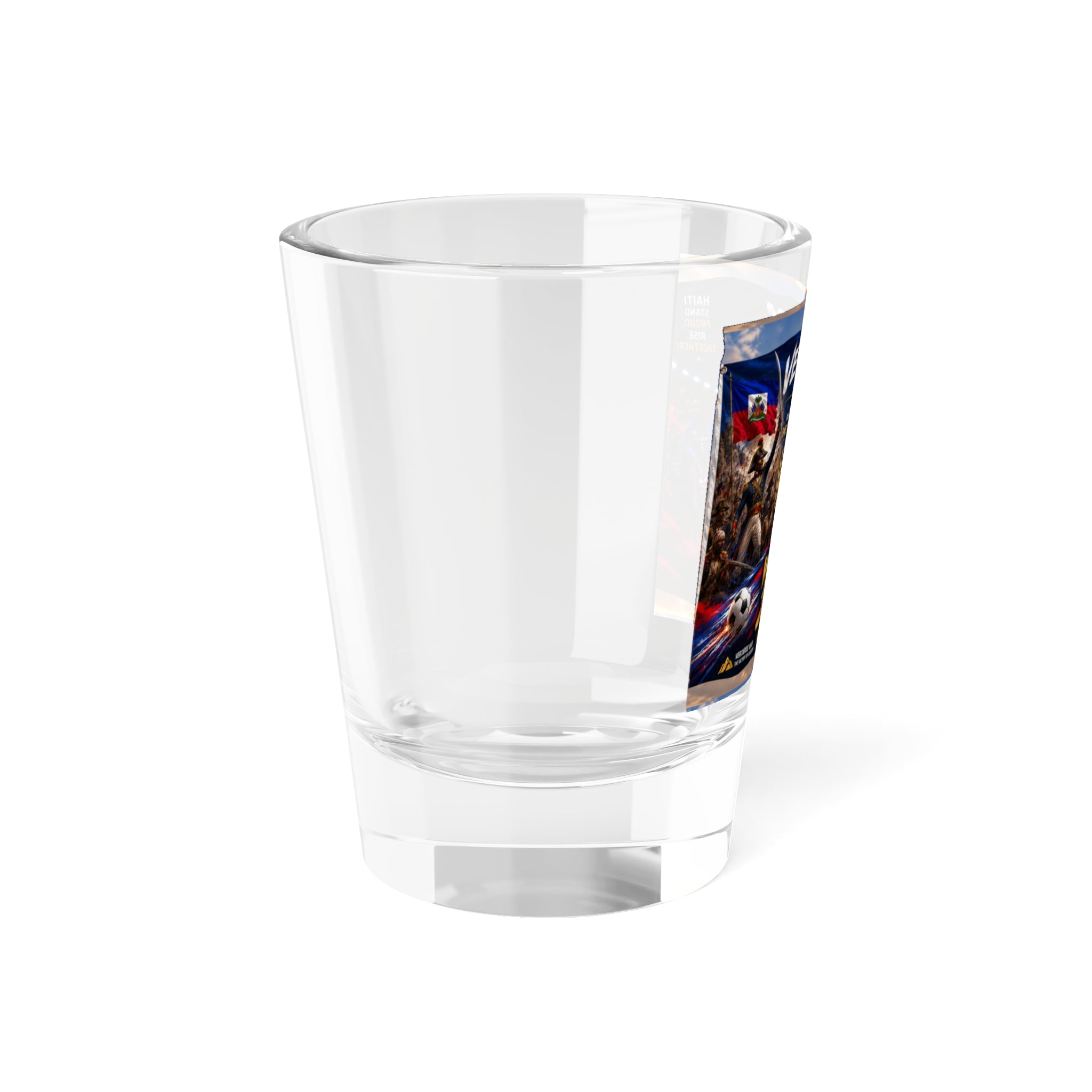 World Cup 2026 Shot Glass — Vertières Soccer Fan Shooter (1.5oz)
