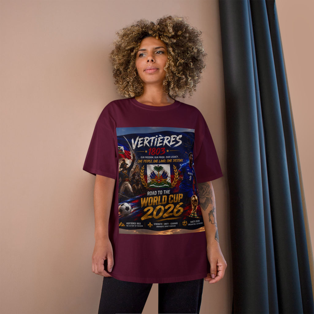 Vertières 1803 World Cup 2026 T-Shirt — Haiti Football Champion Tee