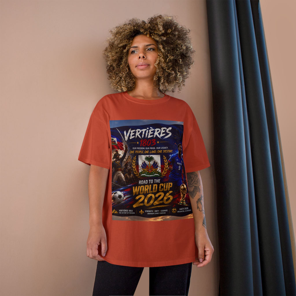 Vertières 1803 World Cup 2026 T-Shirt — Haiti Football Champion Tee