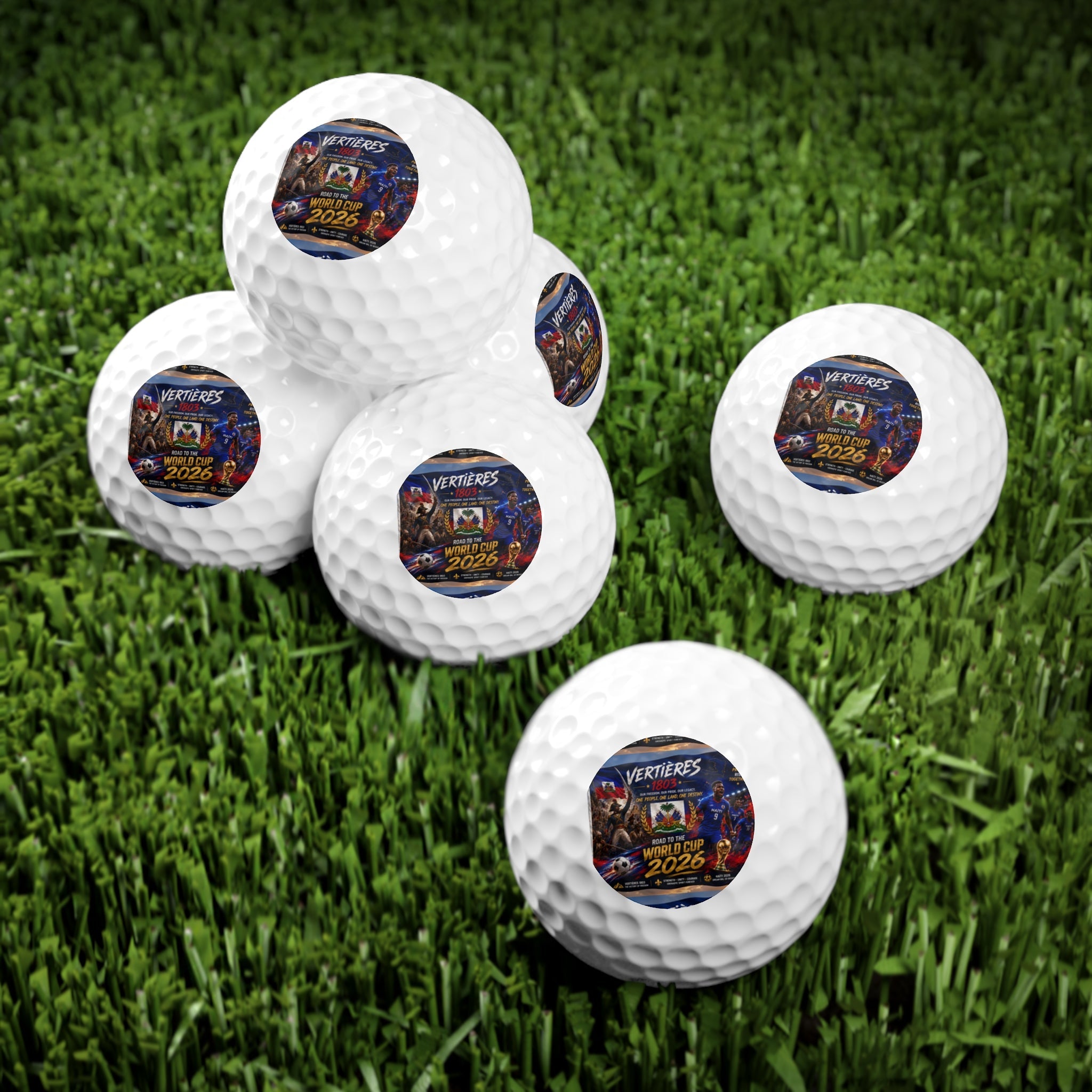 Haiti World Cup 2026 Golf Balls